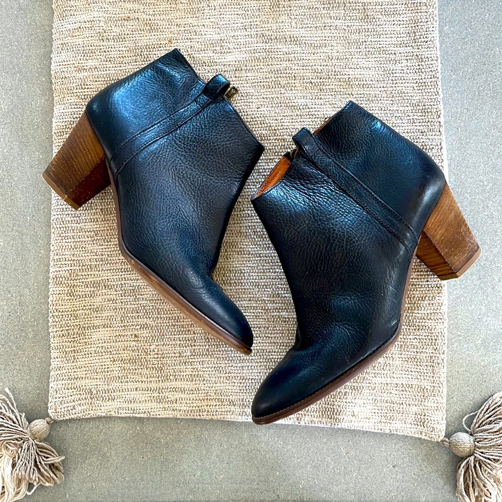 MADEWELL “the Billie boot” LEATHER SIZE 11 BLACK